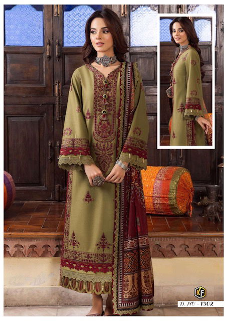 Keval Rangrez Vol 3 Karachi Cotton Dress Material Catalog
